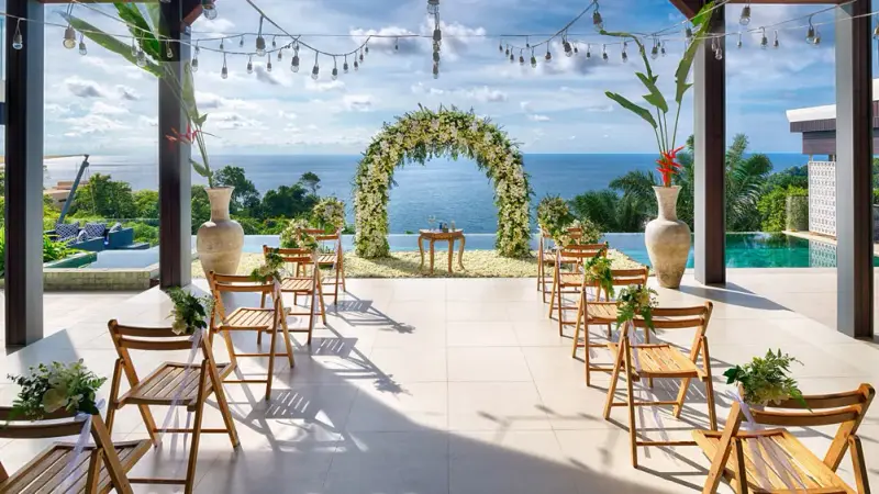 6 BR Clifftop Sunset-View Villa Phuket, Phuket, Thailand — photo 3 of 15
