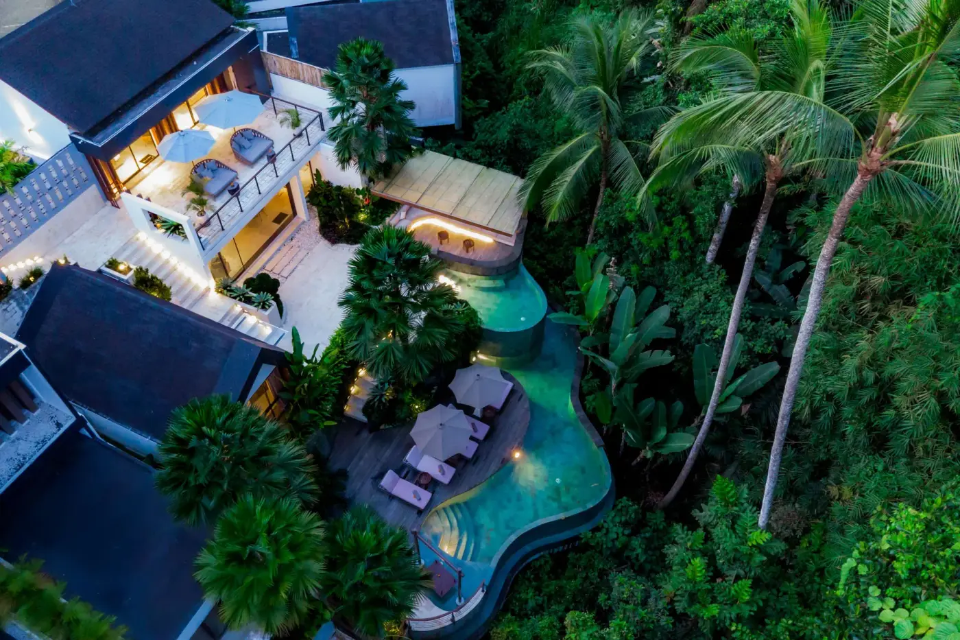 3 BR Jungle Infinity-Pool Villa Ubud — luxury 3-bedroom villa in Ubud, Bali, Indonesia