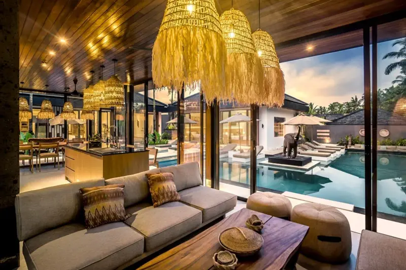 5 BR Tropical-Modern Jungle-View Villa Ubud, Ubud, Bali, Indonesia — photo 3 of 29