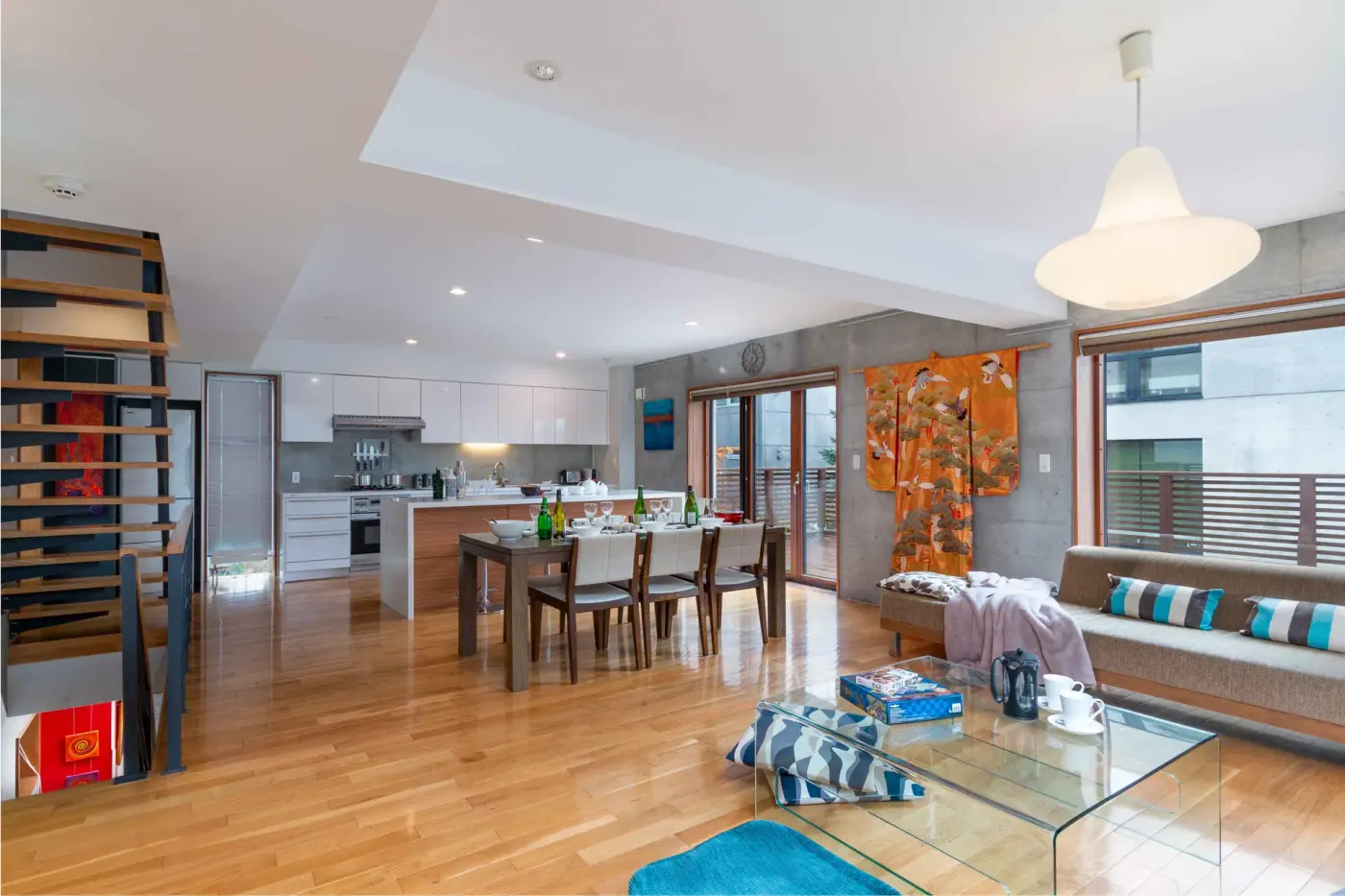 4 BR Modern Stone House Niseko — luxury 4-bedroom chalet in Lower Hirafu, Niseko, Japan