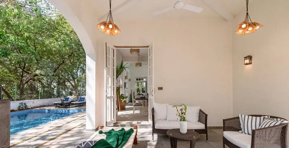 3 BR White Mediterranean House Goa, Goa, India — photo 3 of 15