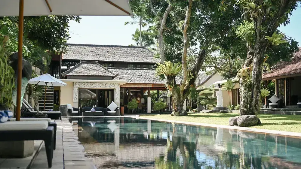 6 BR Tropical Garden Balinese Villa Ubud — luxury 6-bedroom villa in Ubud, Bali, Indonesia