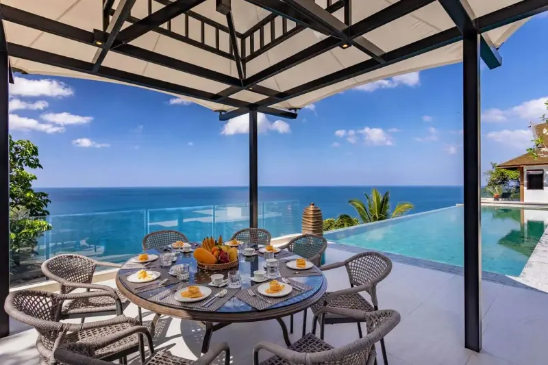 5 BR Cliffside Ocean-View Villa Phuket, Phuket, Thailand — photo 3 of 30