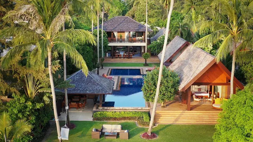 6 BR Beachfront Ocean-View Villa Koh Samui — luxury 6-bedroom villa in Koh Samui, Thailand