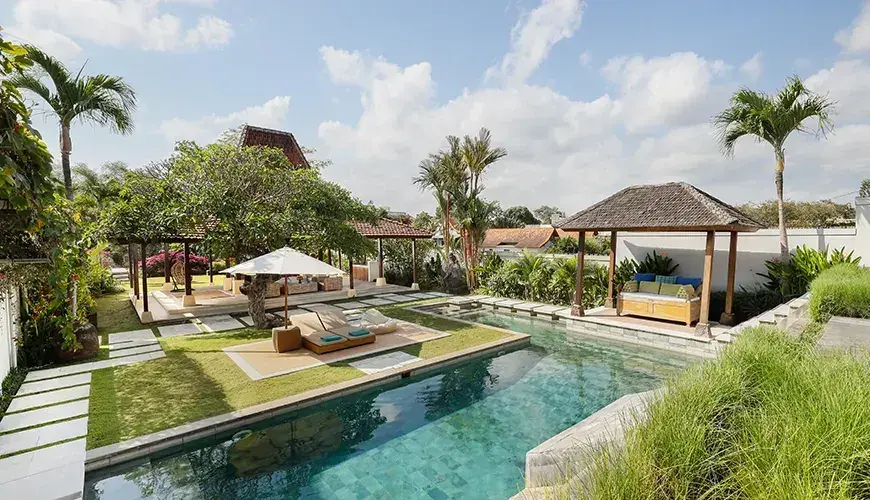 2 BR Tropical Garden Pavilion Villa Canggu — luxury 2-bedroom villa in Canggu, Bali, Indonesia