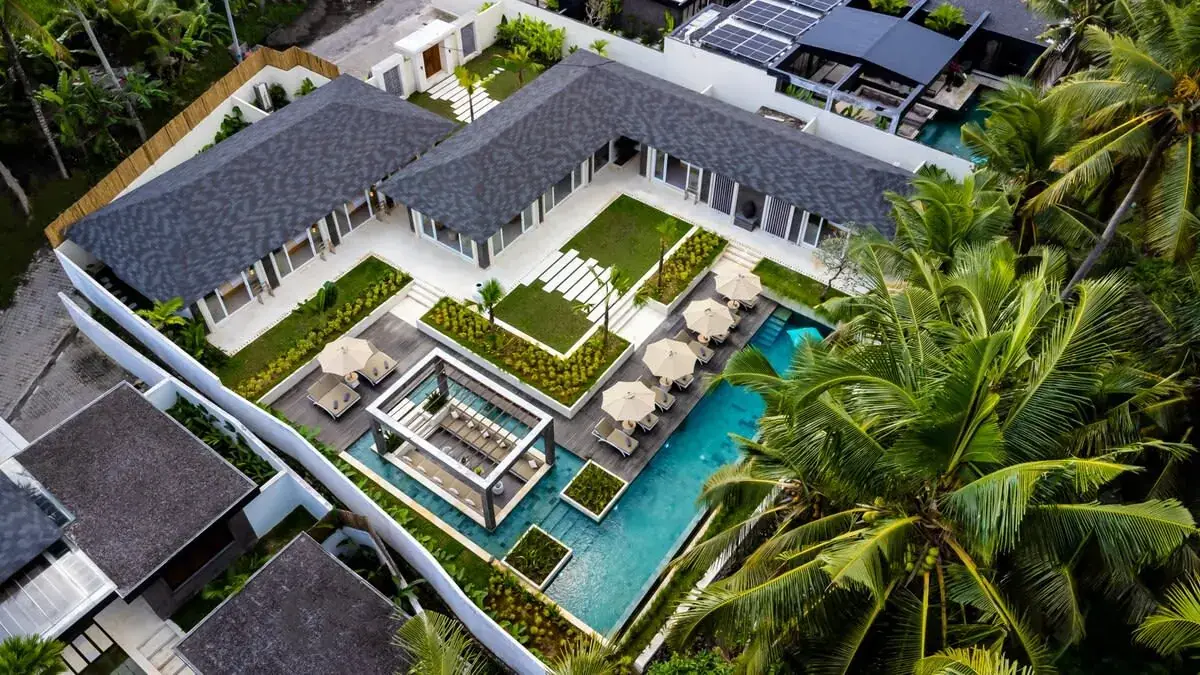 6 BR Contemporary Pavilion Residence Ubud — luxury 6-bedroom villa in Ubud, Bali, Indonesia