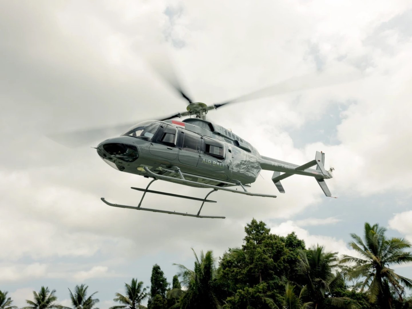 Helicopter scenic flight